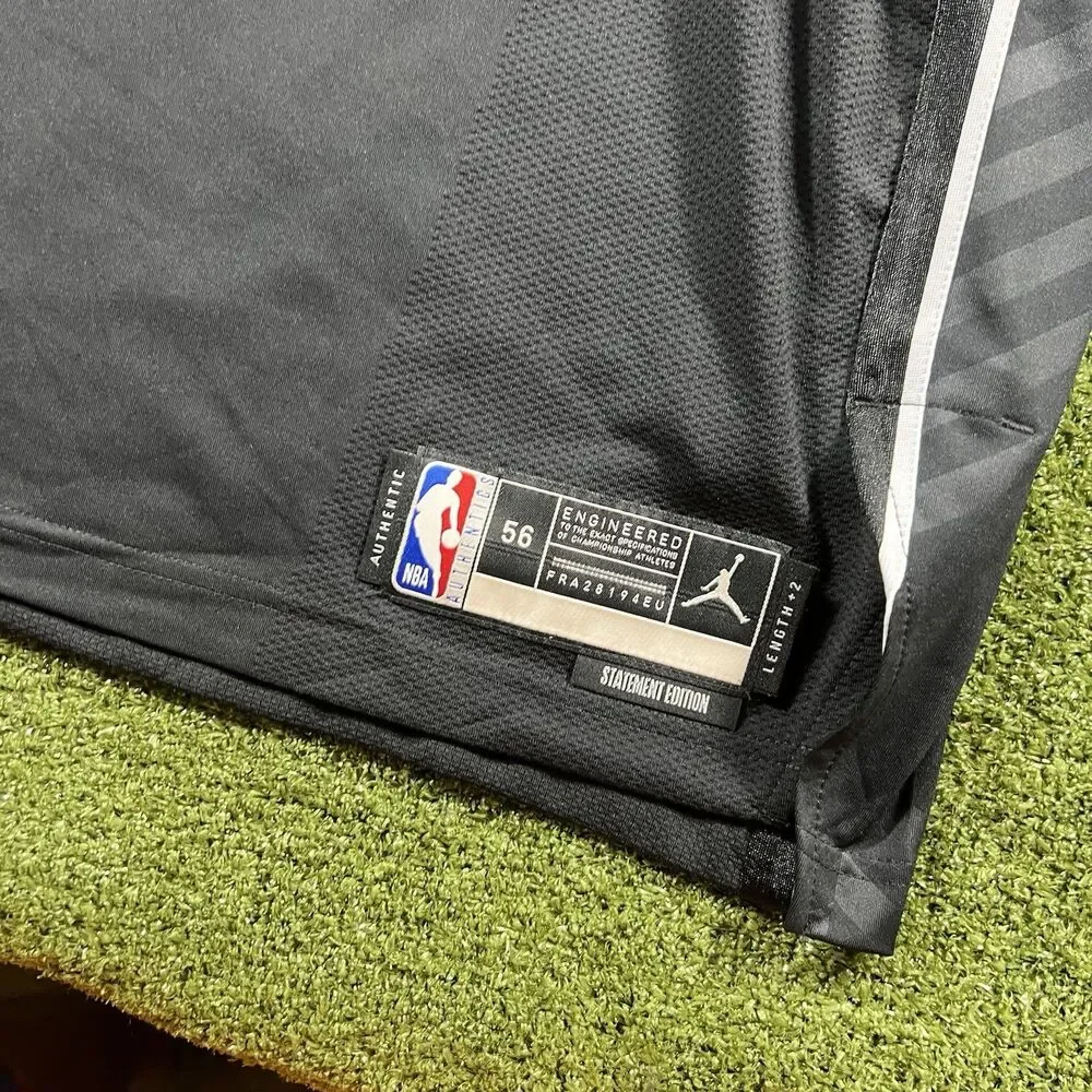 Jordan Brooklyn Nets Kevin Durant Authentic Statement Edition 2XL NWT